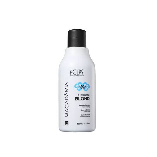 Progressiva Felps Macadâmia Ultimate Blonde Selagem Térmica 300 ml
