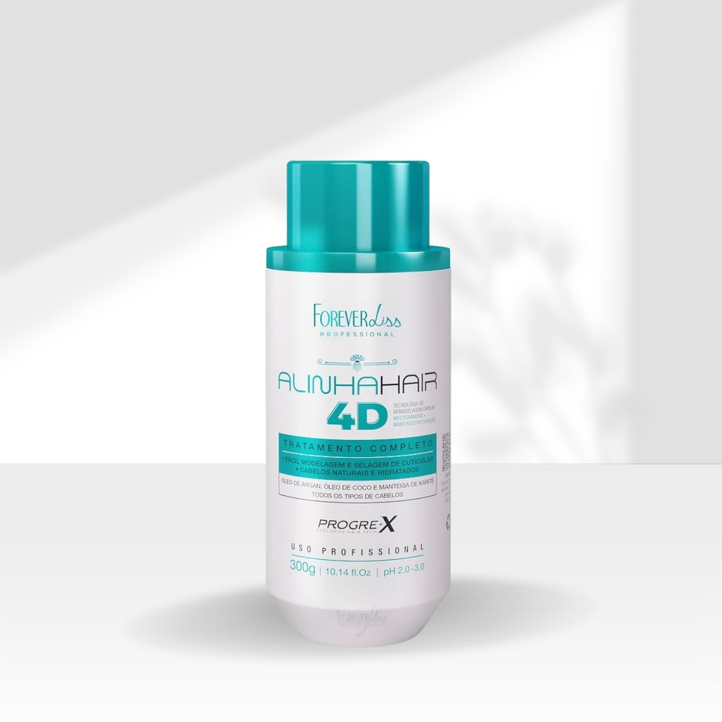 Progressiva Forever Liss AlinhaHair 4D Tratamento Completo 300 g