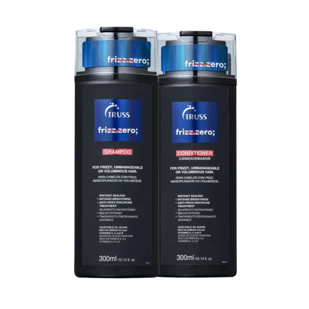 Kit Truss Frizz Zero Shampoo 300 ml + Condicionador 300 ml