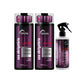 Kit Truss Uso Obrigatório Plus+ Shampoo + Condicionador 300 ml + Leave-in 260 ml