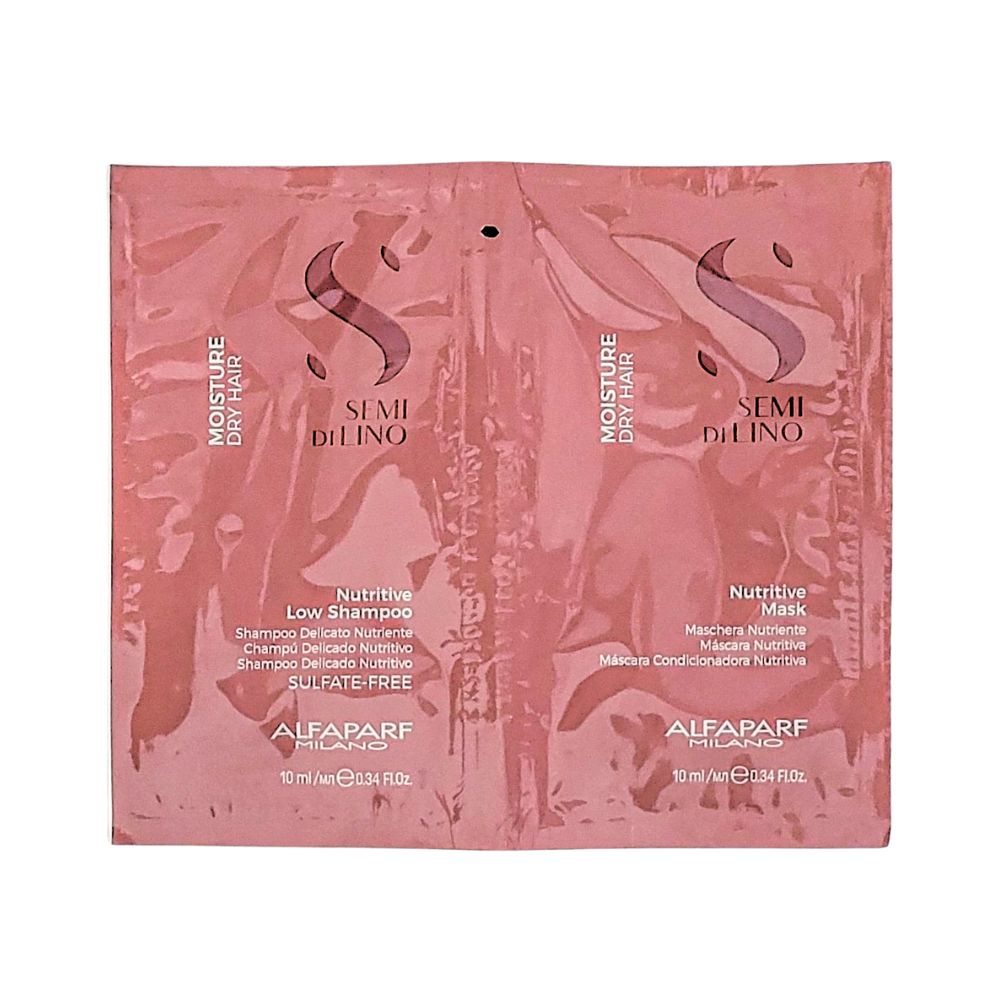 🎁 Brinde Alfaparf Semi di Lino Moisture Nutritive Shampoo 10ml + Máscara 10ml (100% off)