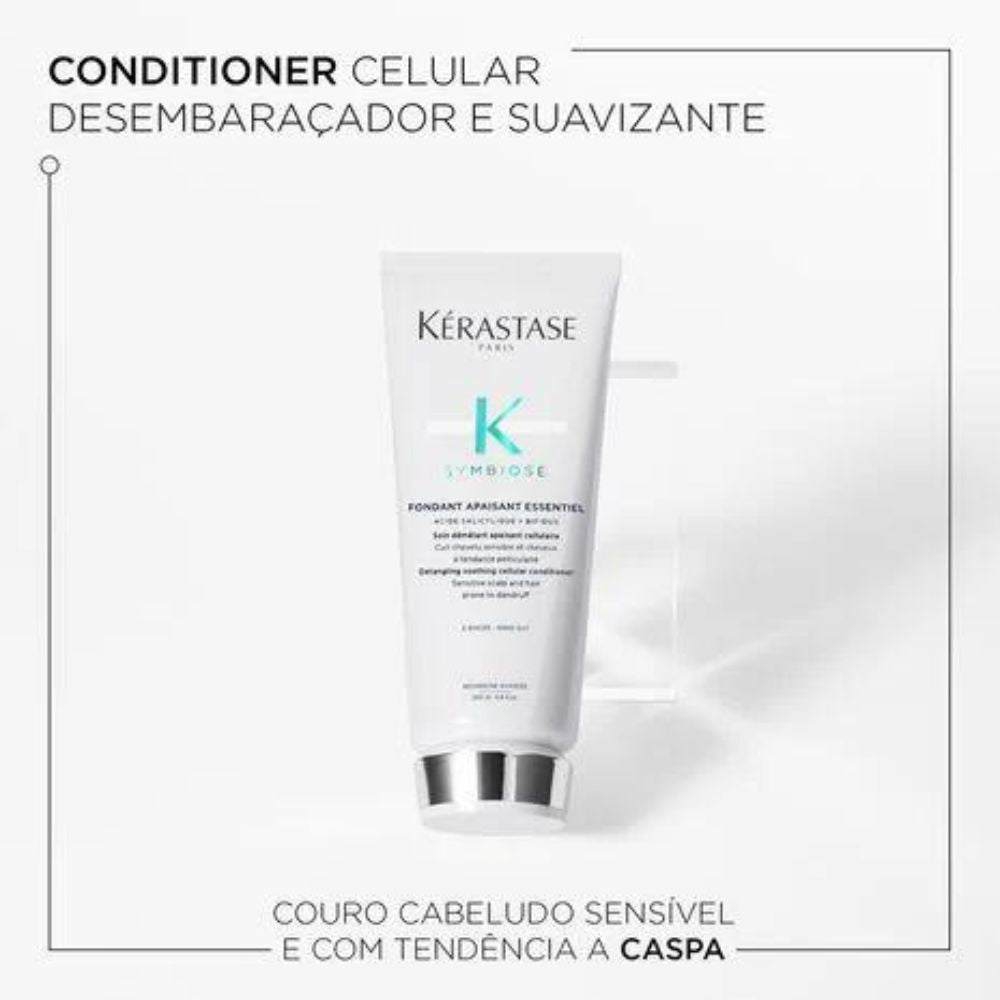 Condicionador Kérastase Symbiose Fondant Apaisant Essentiel 200 ml