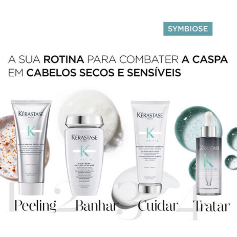 Shampoo Kérastase Symbiose Bain Crème Anti-Pelliculaire 1 Litro