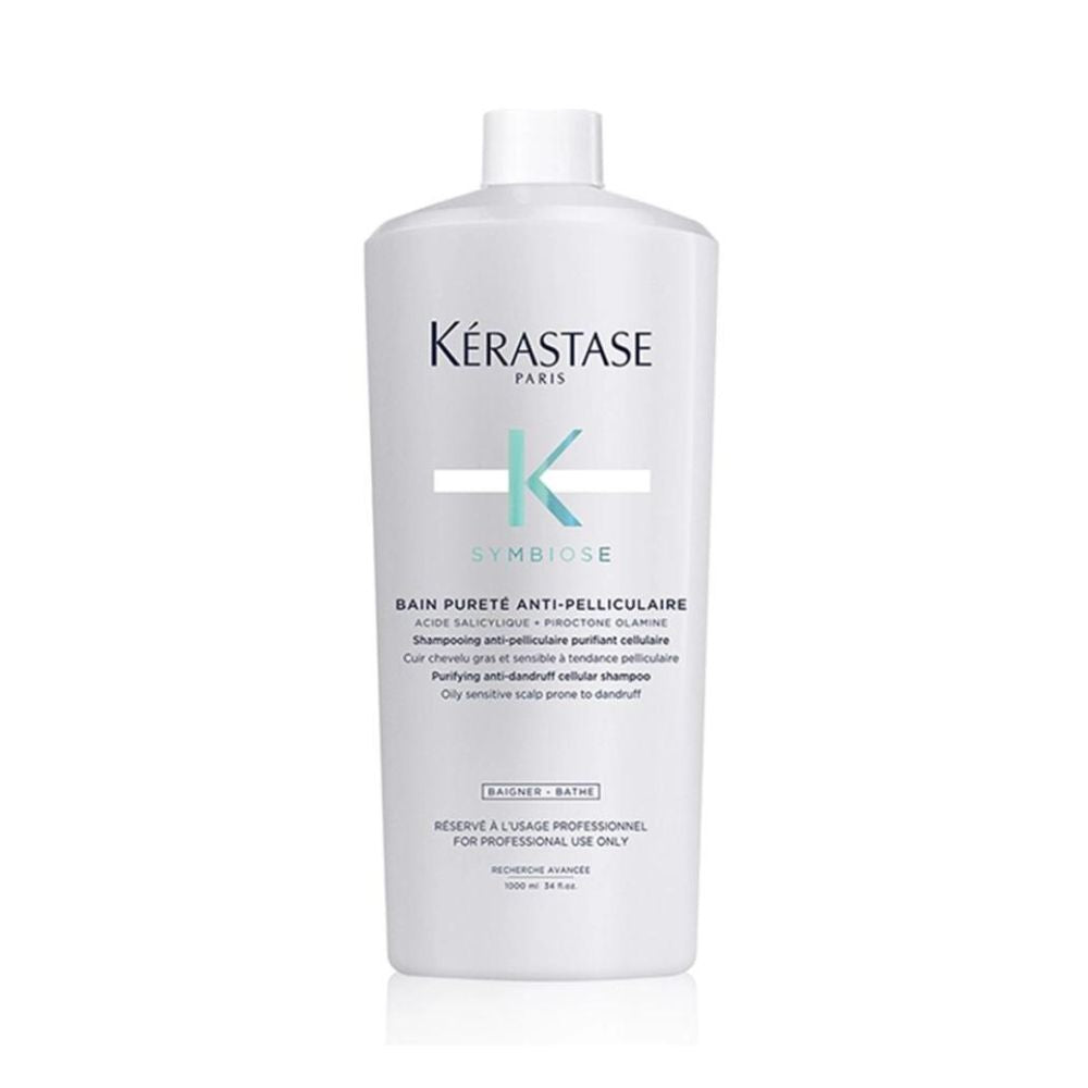 Shampoo Kérastase Symbiose Bain Pureté Anti-Pelliculaire Shampoo Anticaspa 1 Litro