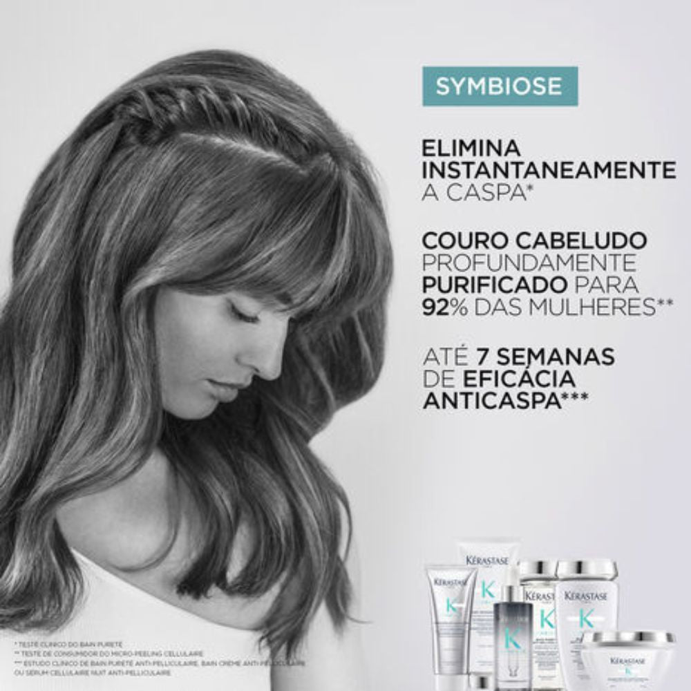 Shampoo Kérastase Symbiose Bain Pureté Anti-Pelliculaire Shampoo Anticaspa 1 Litro