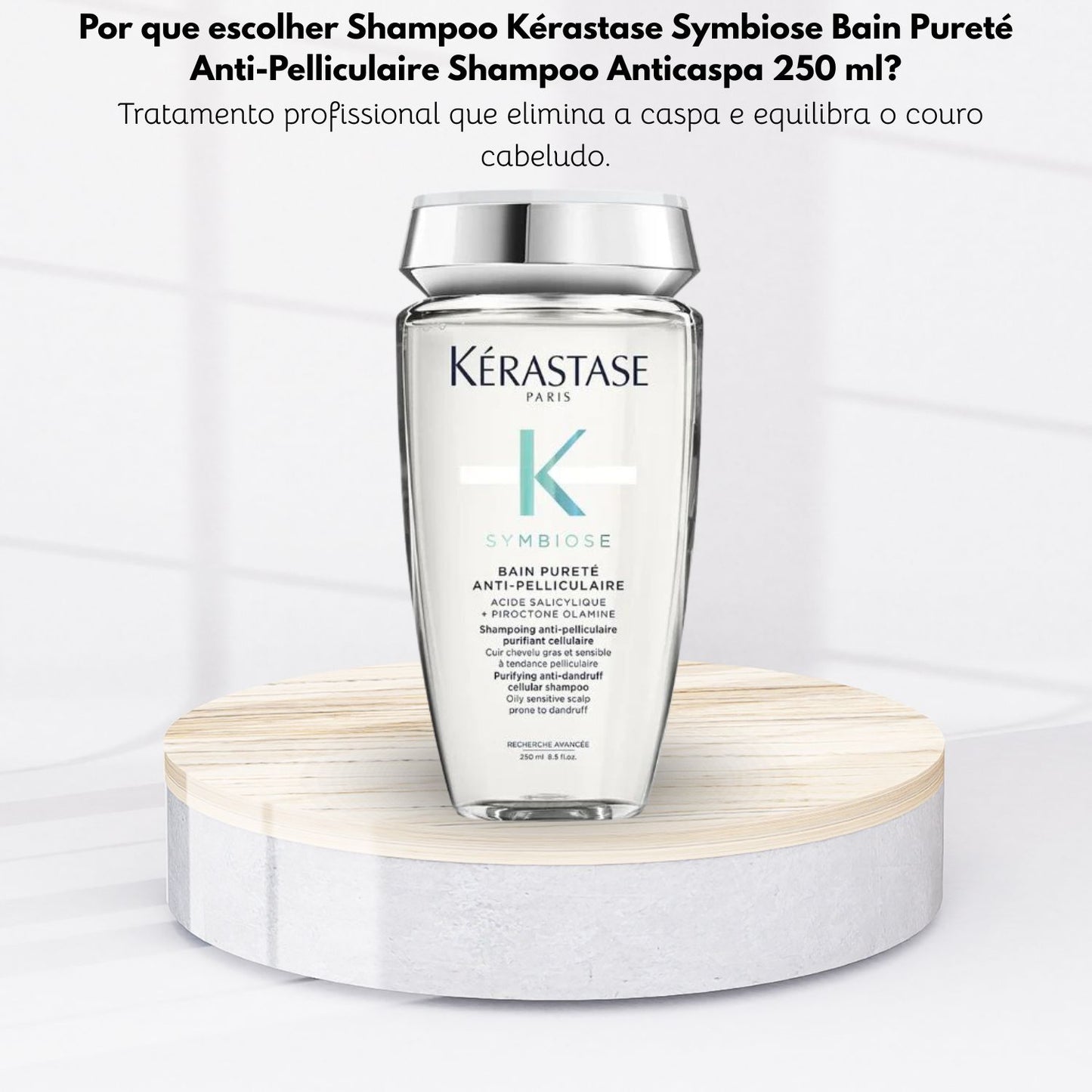 Shampoo Kérastase Symbiose Bain Pureté Anti-Pelliculaire Shampoo Anticaspa 250 ml