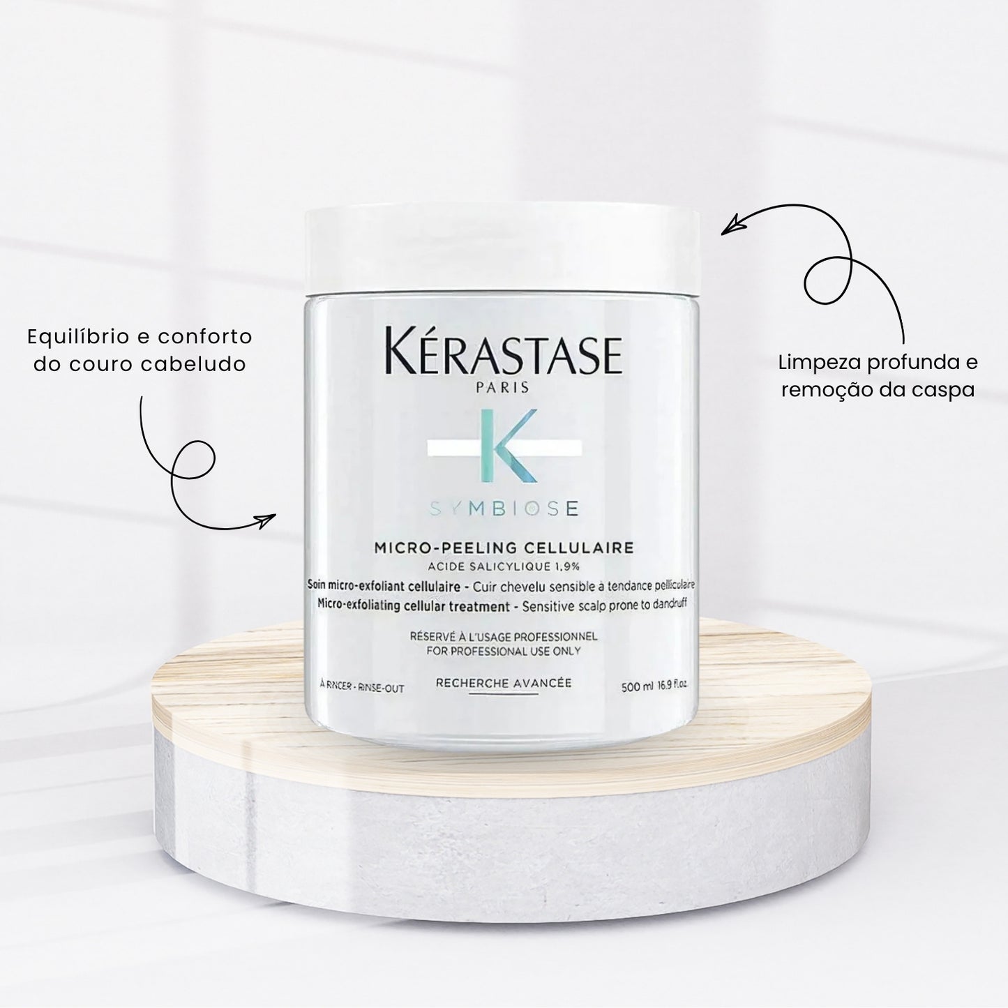 Kérastase Symbiose Micro-Peeling Cellulaire Esfoliante Capilar 500 ml