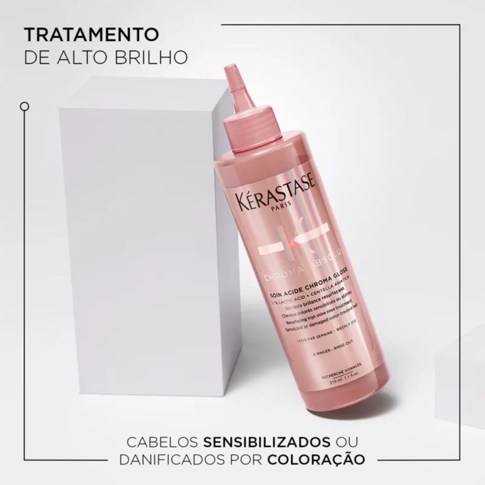 Kérastase Chroma Absolu Soin Acide Hair Gloss Tratamento Capilar 210 ml