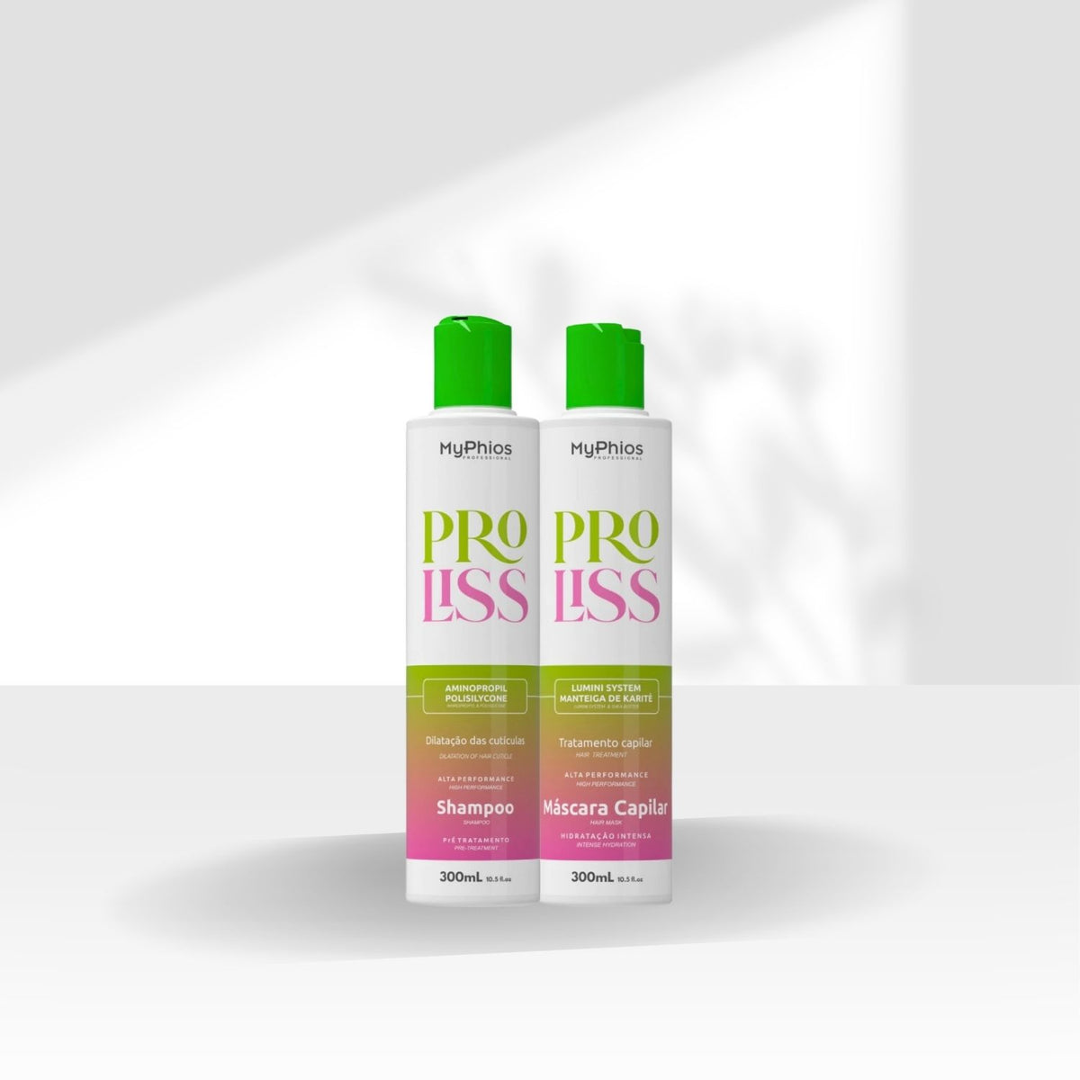 Kit MyPhios ProLiss Realinhamento Shampoo e Máscara 300 ml