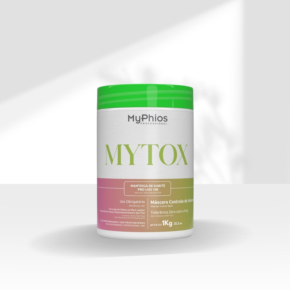 Botox Capilar Capilar MyPhios Mytox Máscara Controle de Volume 1 Kg