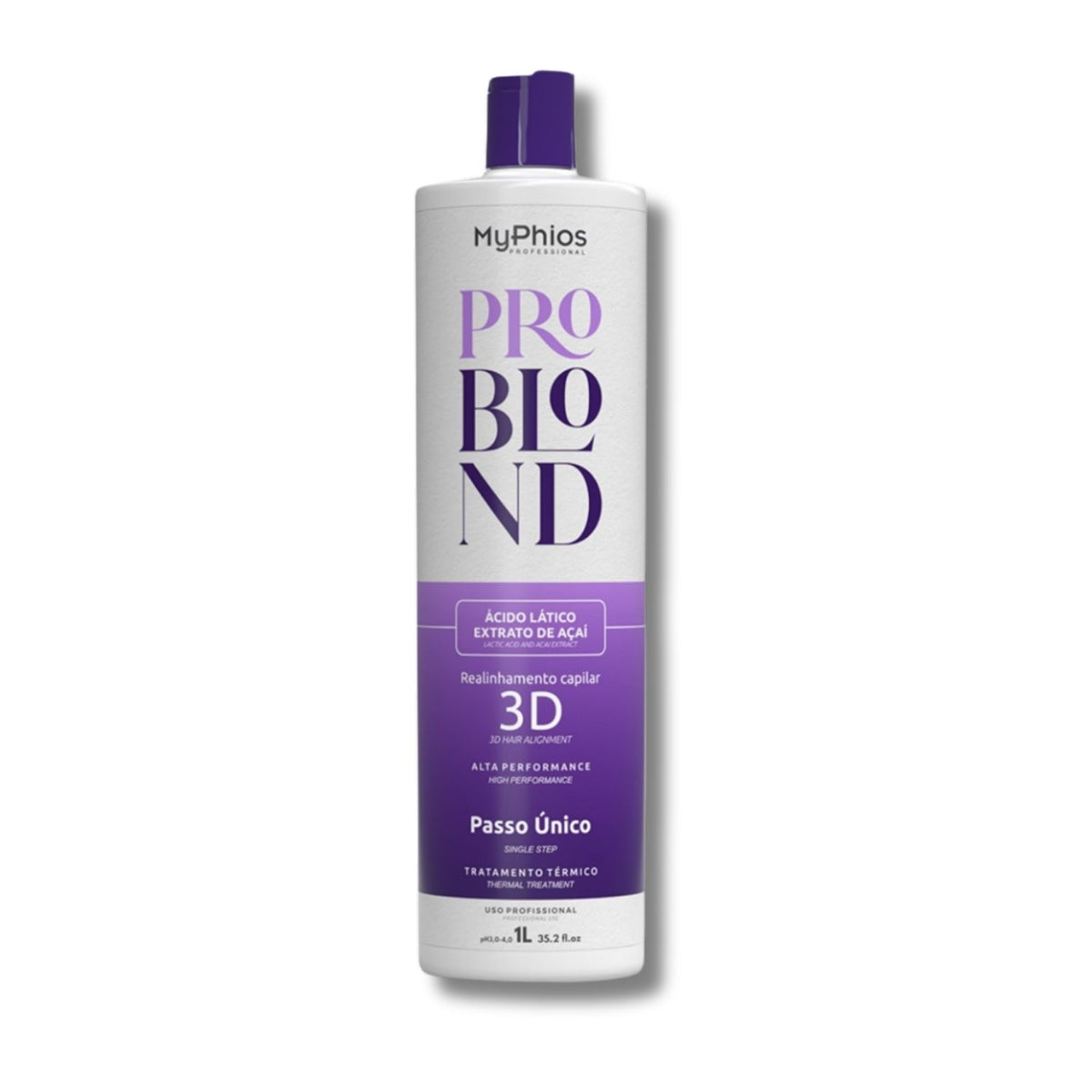 Progressiva MyPhios ProBlond Realinhamento Capilar 1 Litro