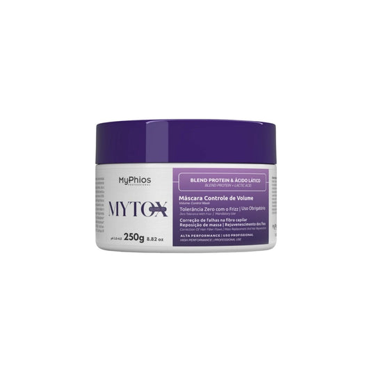 Botox Capilar Capilar MyPhios MyTox Blond 3D Máscara Controle de Volume 250 g