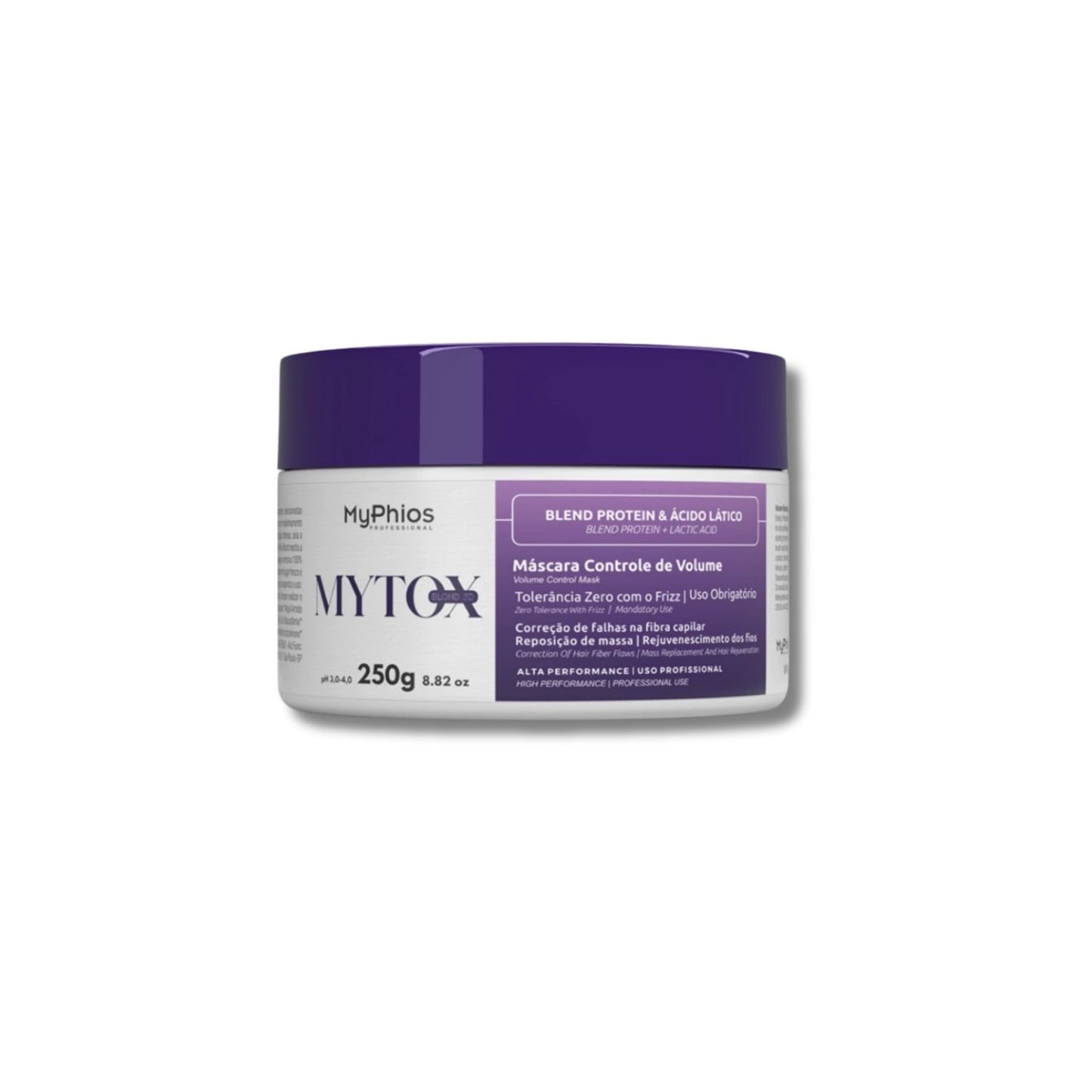Botox Capilar Capilar MyPhios MyTox Blond 3D Máscara Controle de Volume 250 g