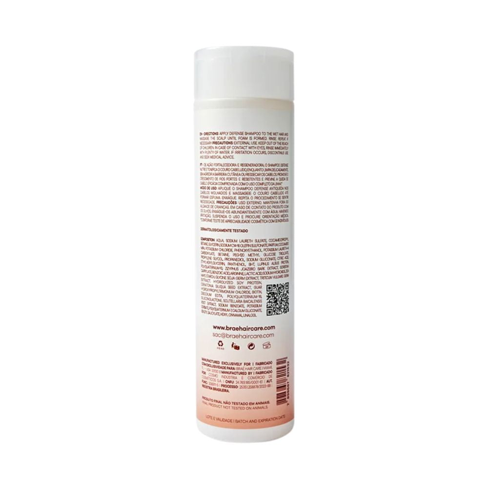 Shampoo Braé Defense Anti Hair Loss 250 ml