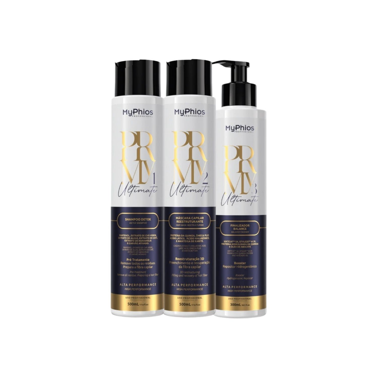 Kit MyPhios Ultimate PRMY 3 Produtos