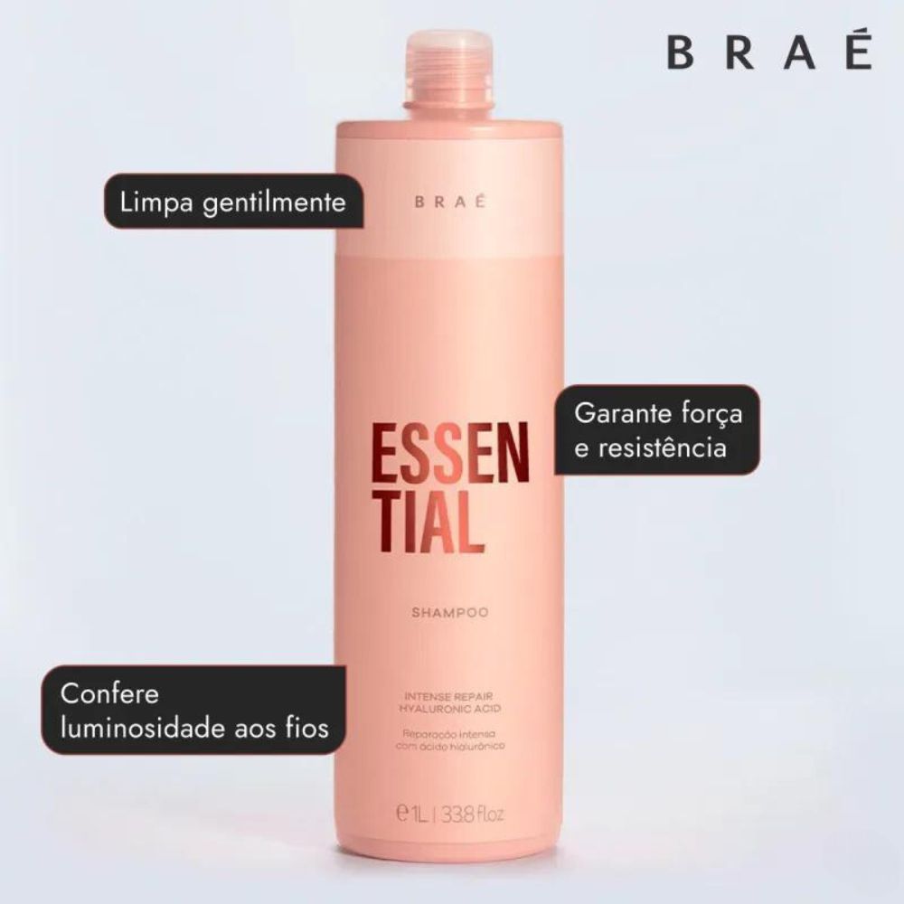 Shampoo Braé Essential 1 Litro