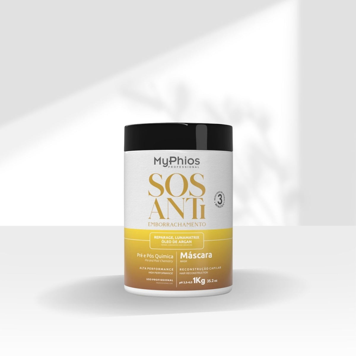 Máscara MyPhios SOS Antiemborrachamento 1 Kg