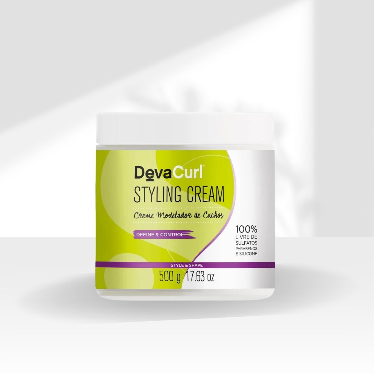 Leave-in DevaCurl Styling Cream Creme Modelador de Cachos para Cabelo Cacheado 500 g