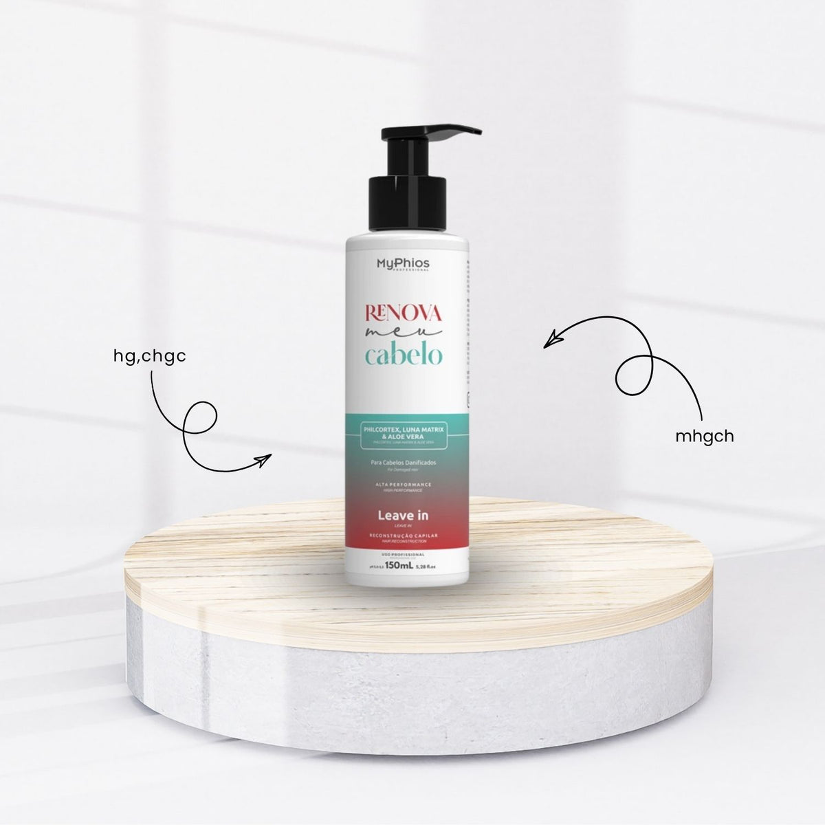 Leave-in MyPhios Renova Meu Cabelo Finalizador 150 g