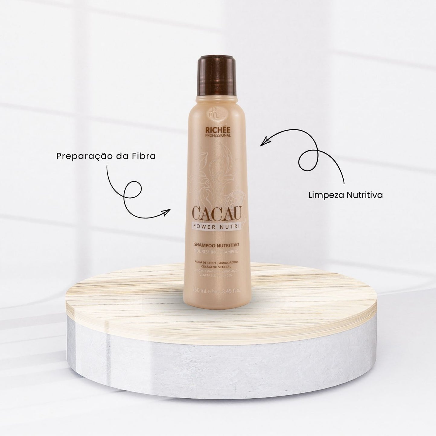 Shampoo Richée Cacau Power Nutri 250 ml