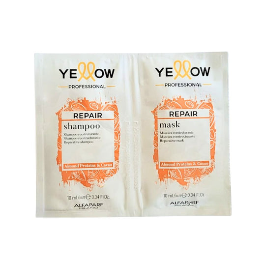 🎁 Brinde Yellow Sachê Repair Shampoo + Máscara 10ml (100% off)