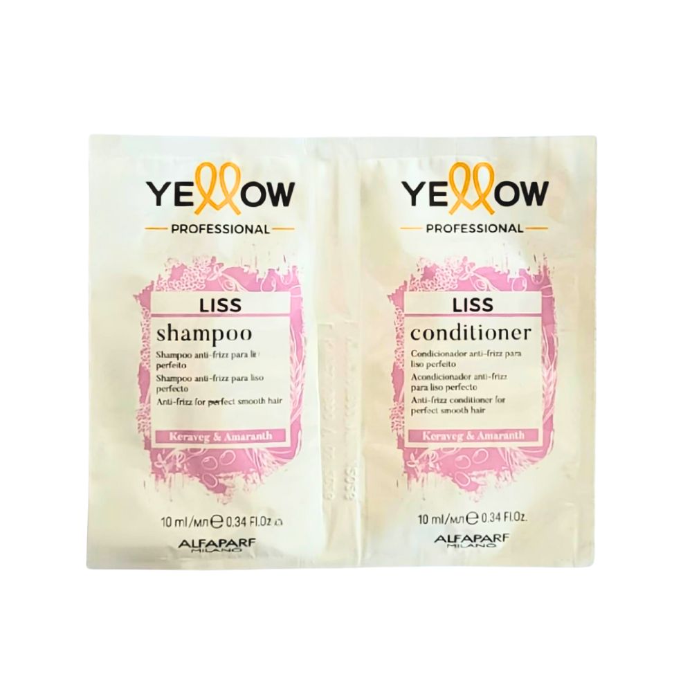 🎁 Brinde Yellow Sachê Liss Shampoo + Condicionador 10ml (100% off)