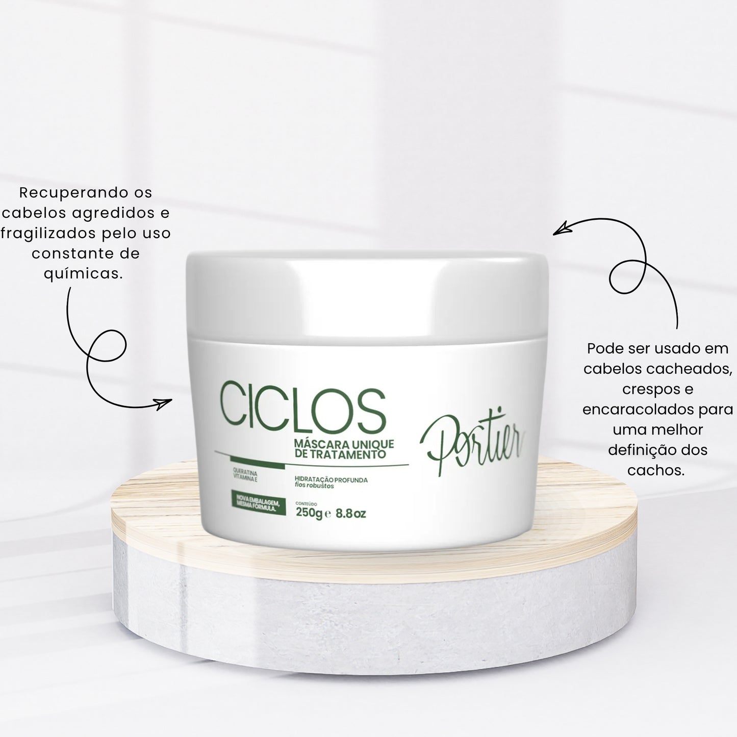 Botox Capilar Capilar Portier Ciclos Unique B-Tox Máscara Capilar 250 g