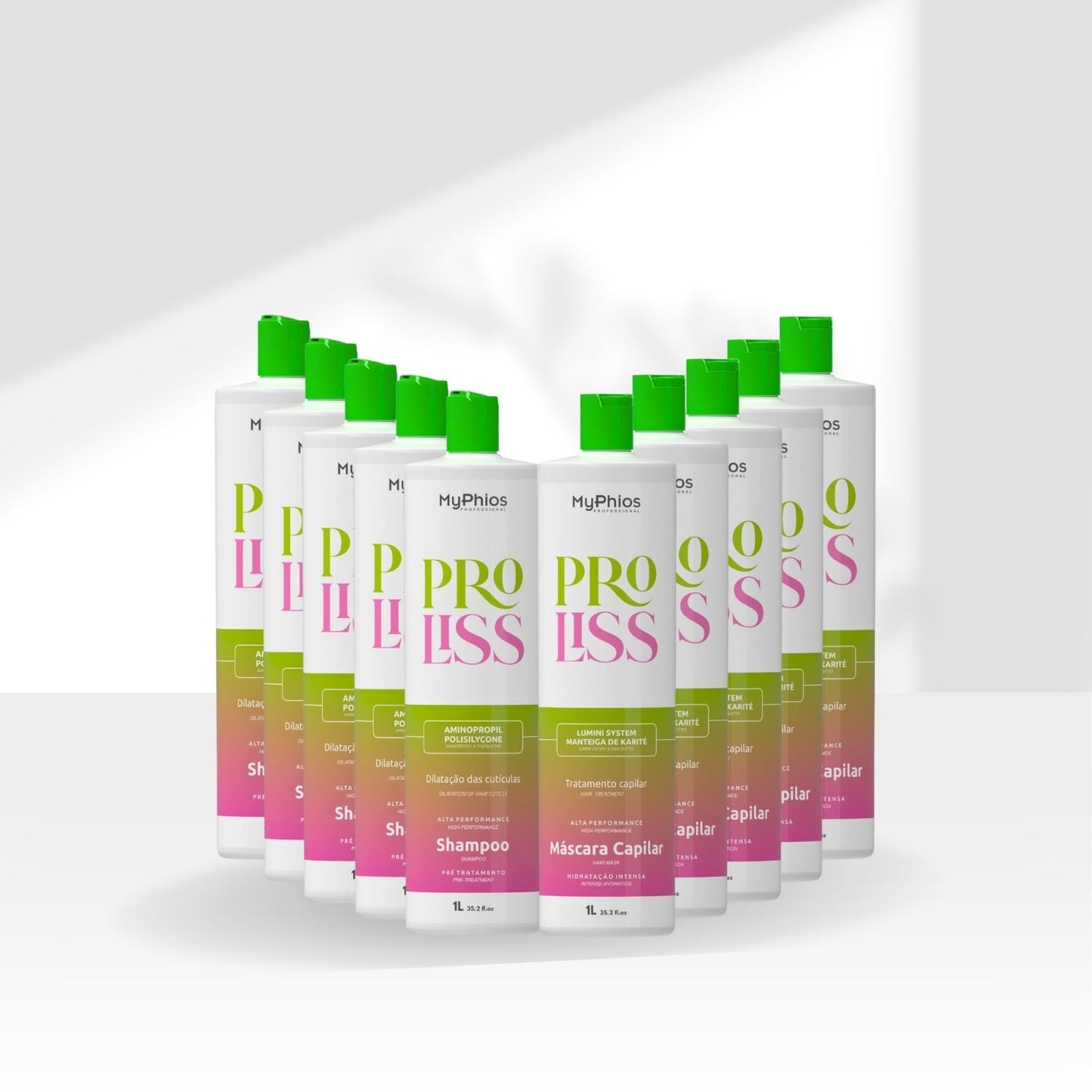 Kit MyPhios ProLiss 5 Realinhamento Capilar 1 Litro