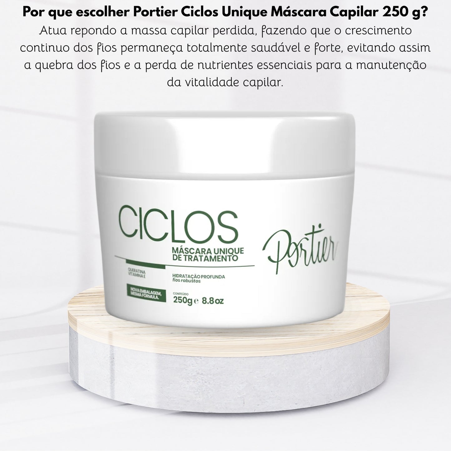 Botox Capilar Capilar Portier Ciclos Unique B-Tox Máscara Capilar 250 g