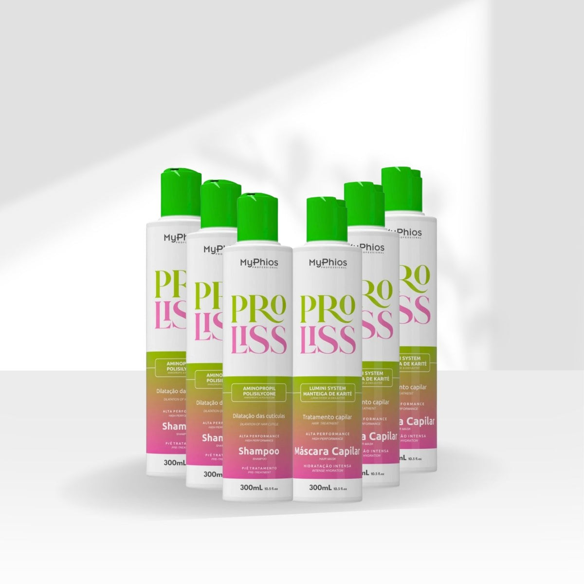 Kit MyPhios ProLiss 3 Realinhamento Capilar 300 ml