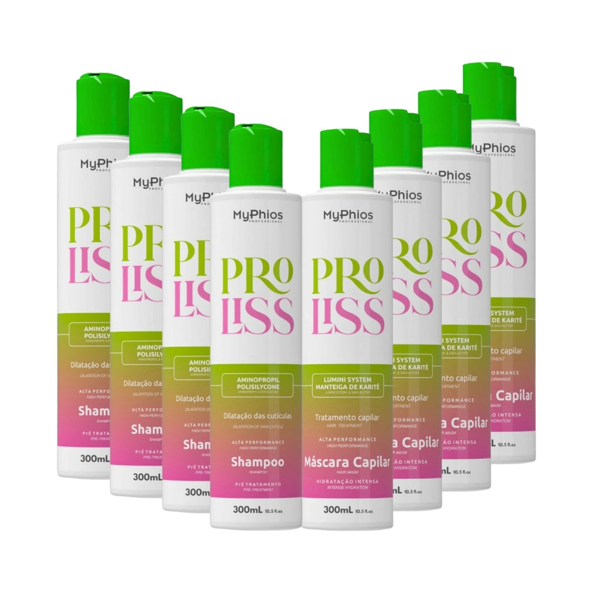 Kit MyPhios ProLiss 4 Realinhamento Capilar 300 ml