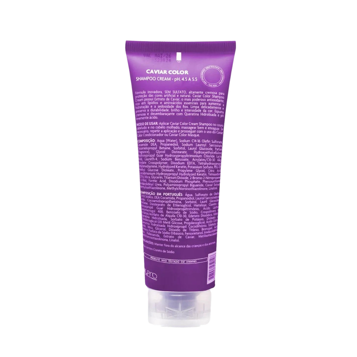 Shampoo K.Pro Caviar Color Cream 240 ml