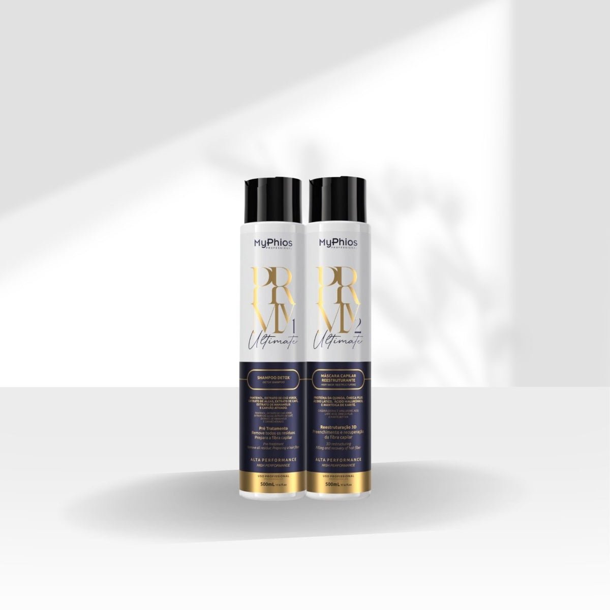 Kit MyPhios Ultimate PRMY Shampoo Detox e Máscara 500 ml