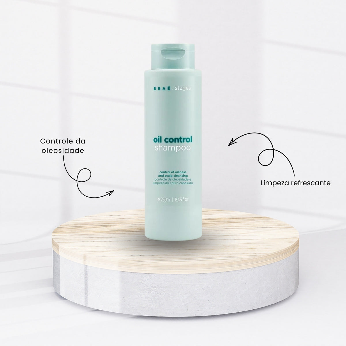 Shampoo Braé Stages Oil Control 250 ml