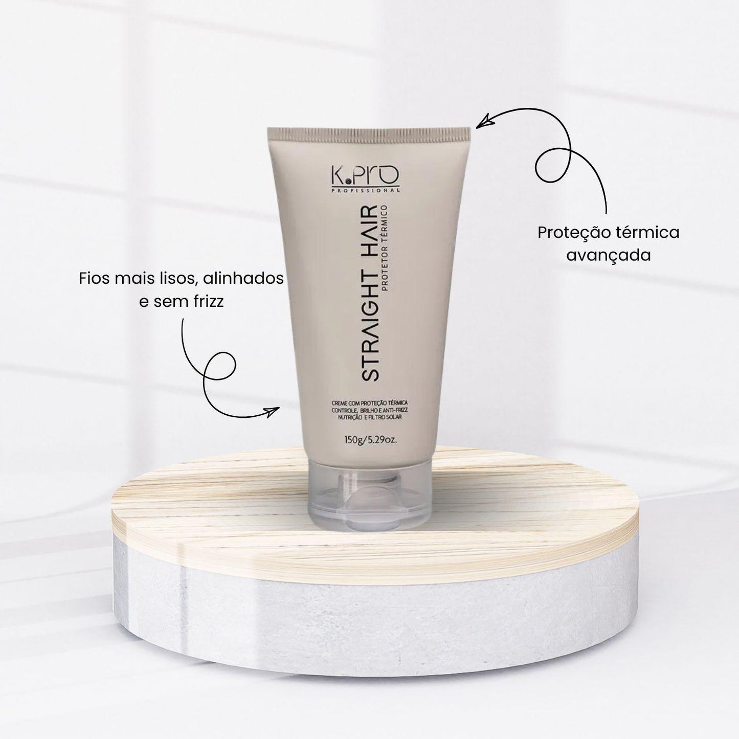Leave-in K.Pro Straight Hair Protetor Térmico 150 g