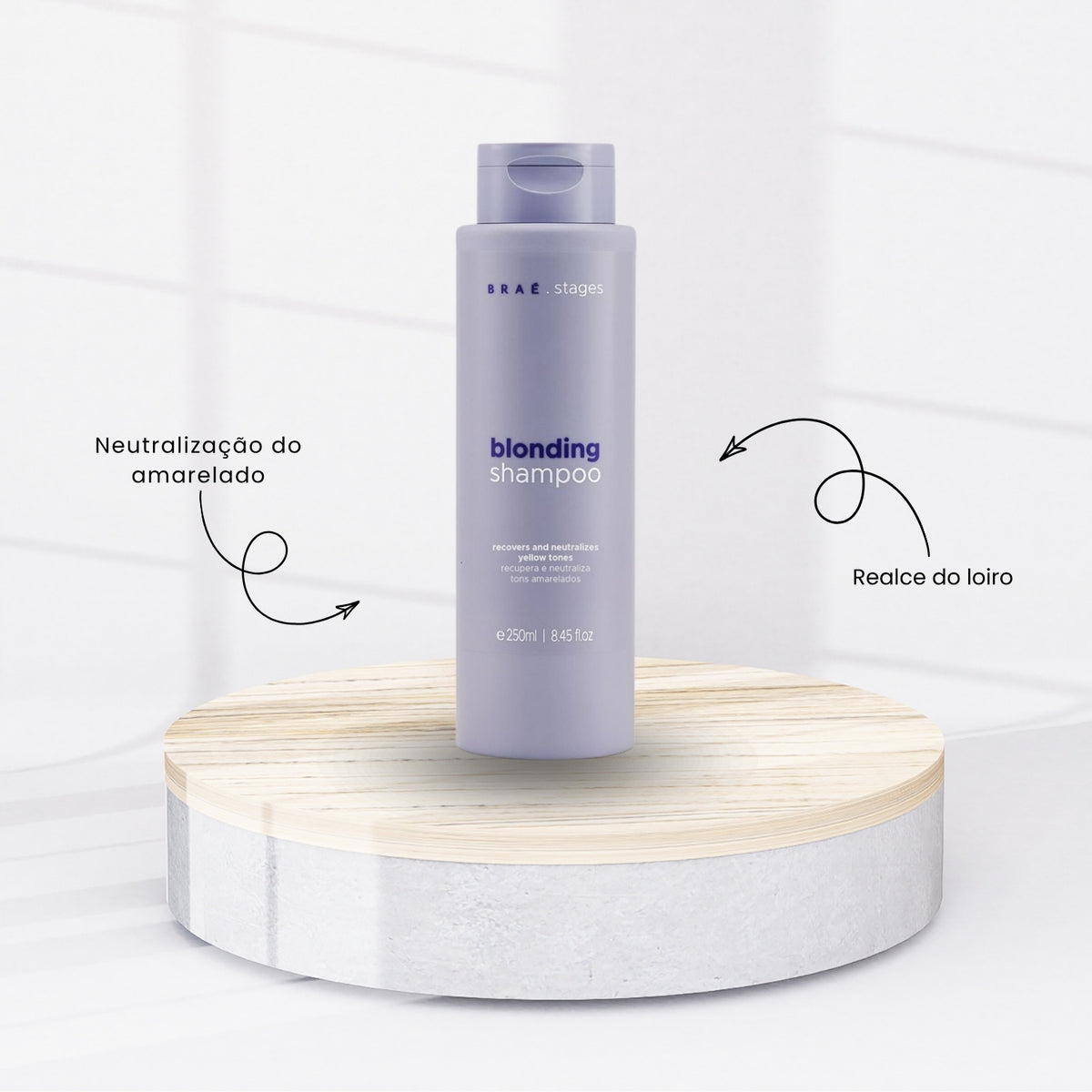 Shampoo Braé Stages Blonding 250 ml