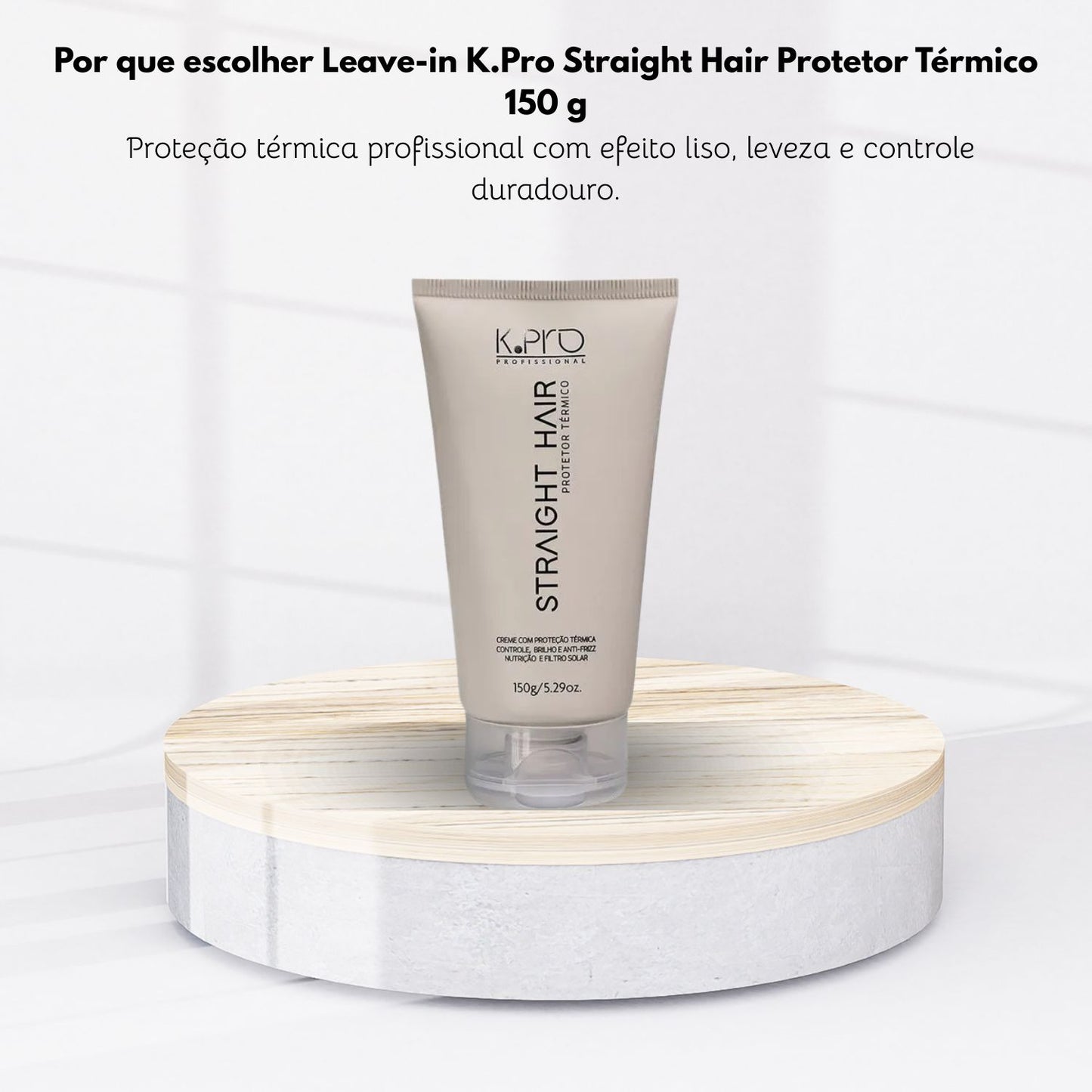 Leave-in K.Pro Straight Hair Protetor Térmico 150 g