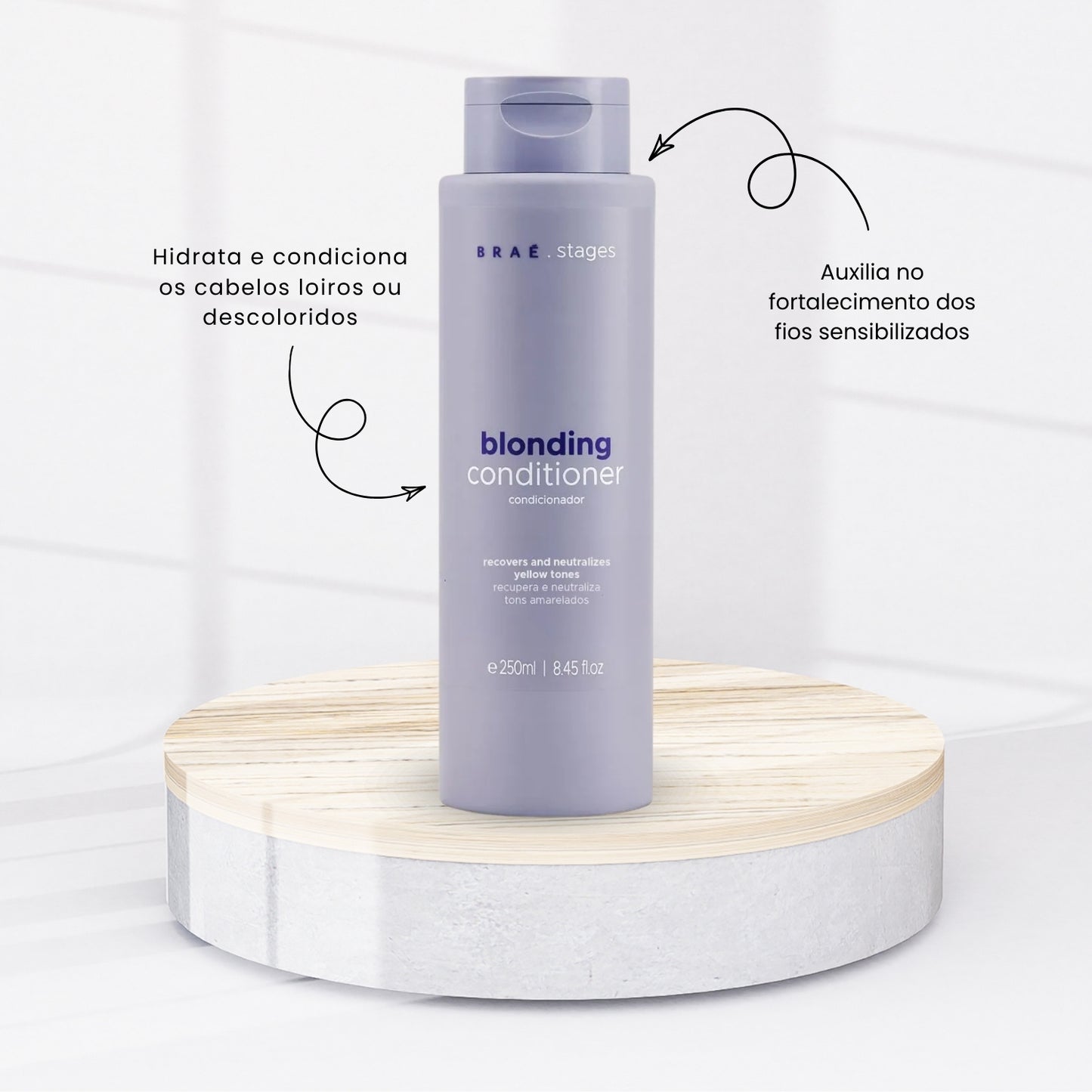 Condicionador Braé Stages Blonding 250 ml