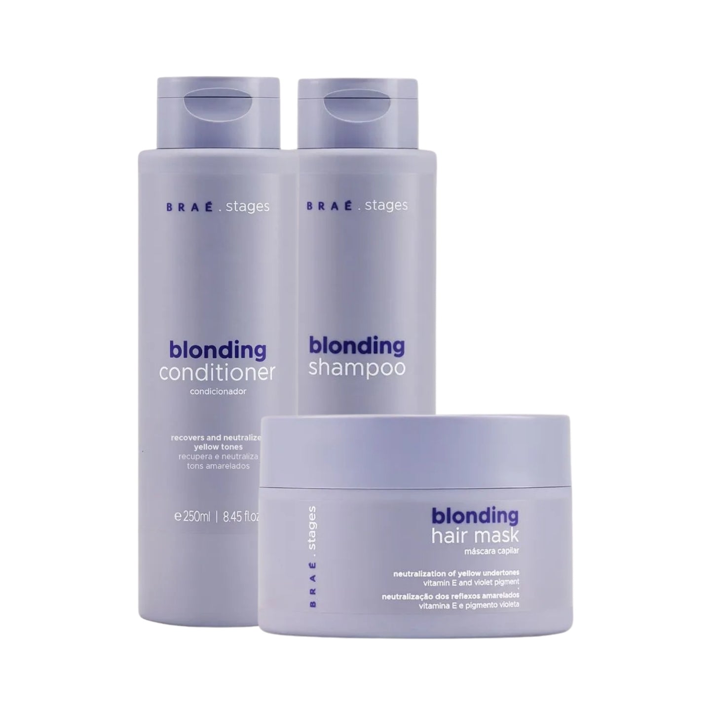 Kit Braé Stages Blonding (3 Produtos)