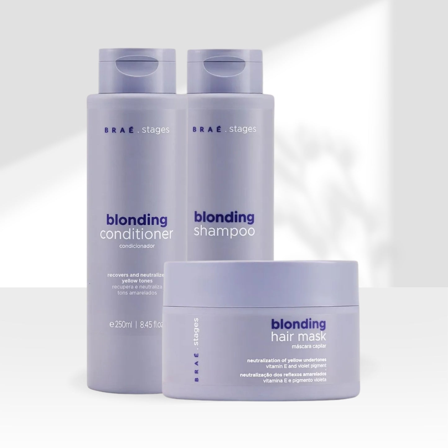 Kit Braé Stages Blonding (3 Produtos)