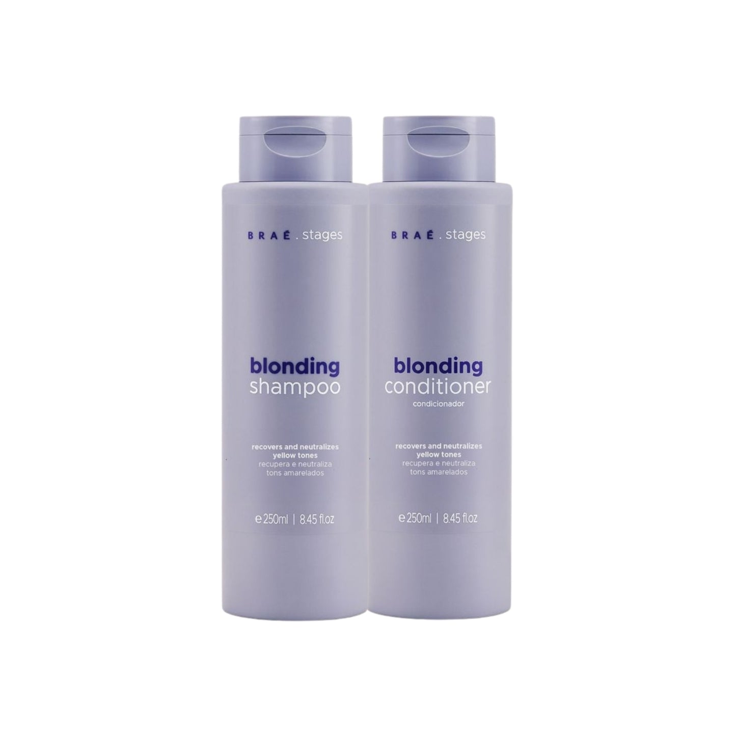 Kit Braé Stages Blonding Shampoo e Condicionador 250 ml