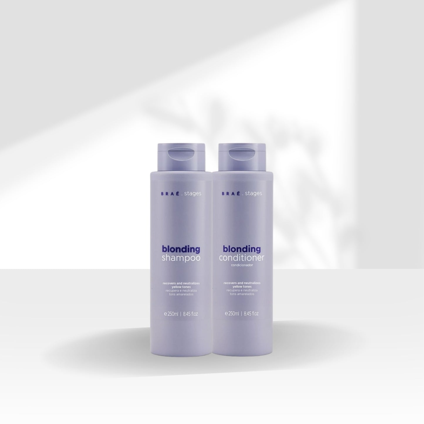 Kit Braé Stages Blonding Shampoo e Condicionador 250 ml
