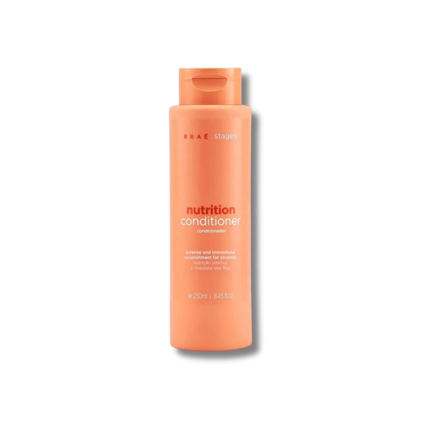 Condicionador Braé Stages Nutrition Hidratação Cabelos Danificados 250 ml