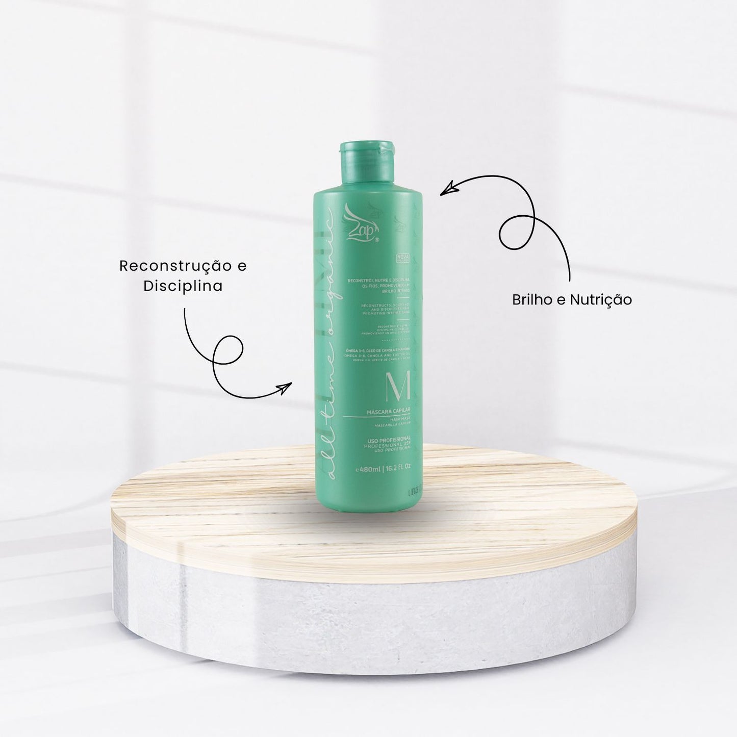 Progressiva Zap All Time Organic 2x480 ml
