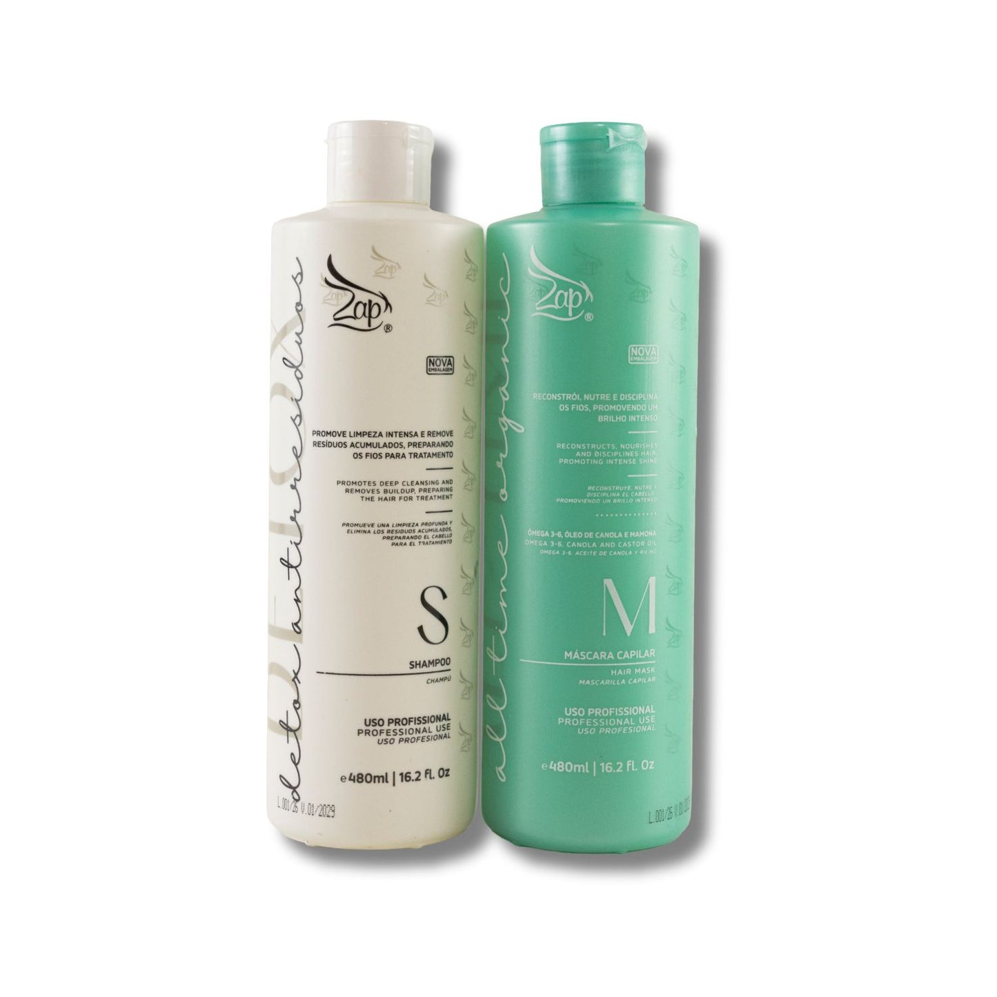 Progressiva Zap All Time Organic 2x480 ml