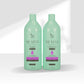 Kit Zap Me Leva Com Você Hidratação Óleo de Argan e Ácido Hialurônico Shampoo + Condicionador 1 Litro