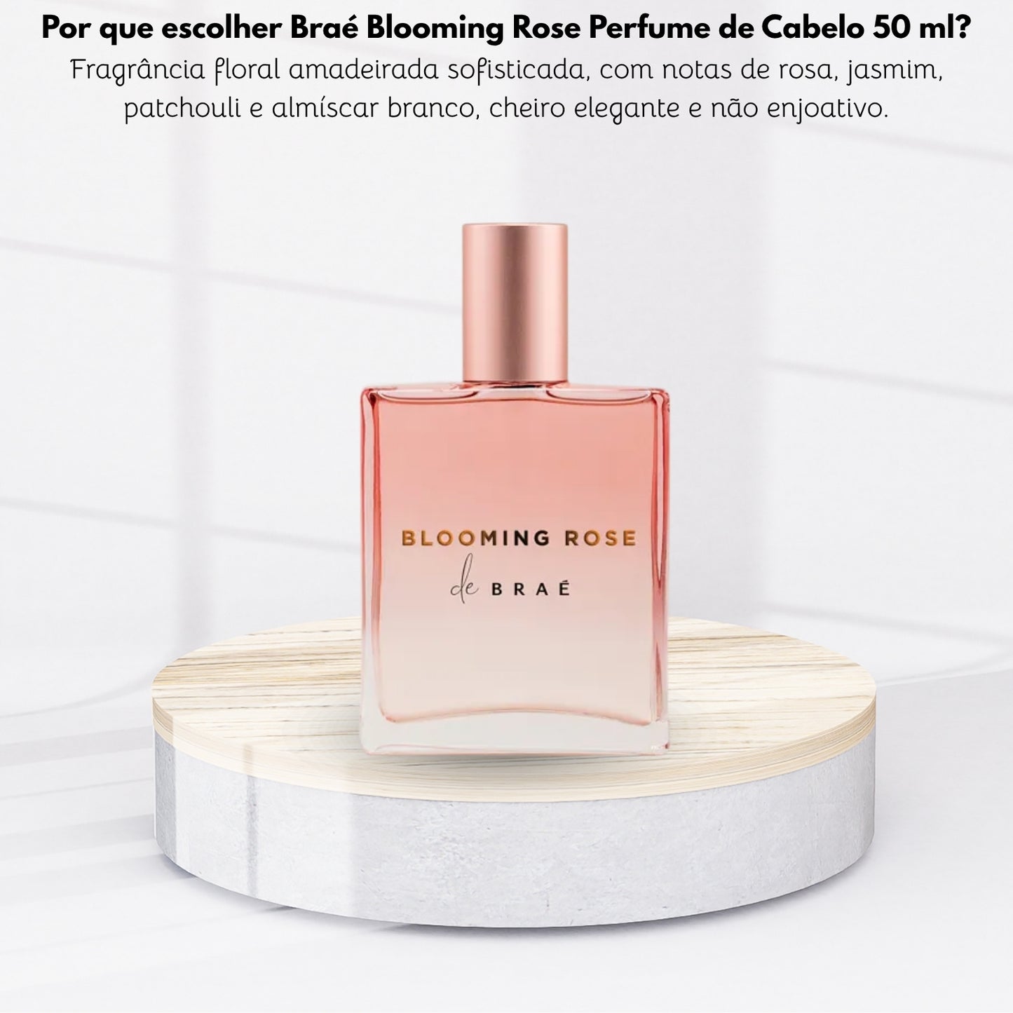 Braé Blooming Rose Perfume de Cabelo 50 ml