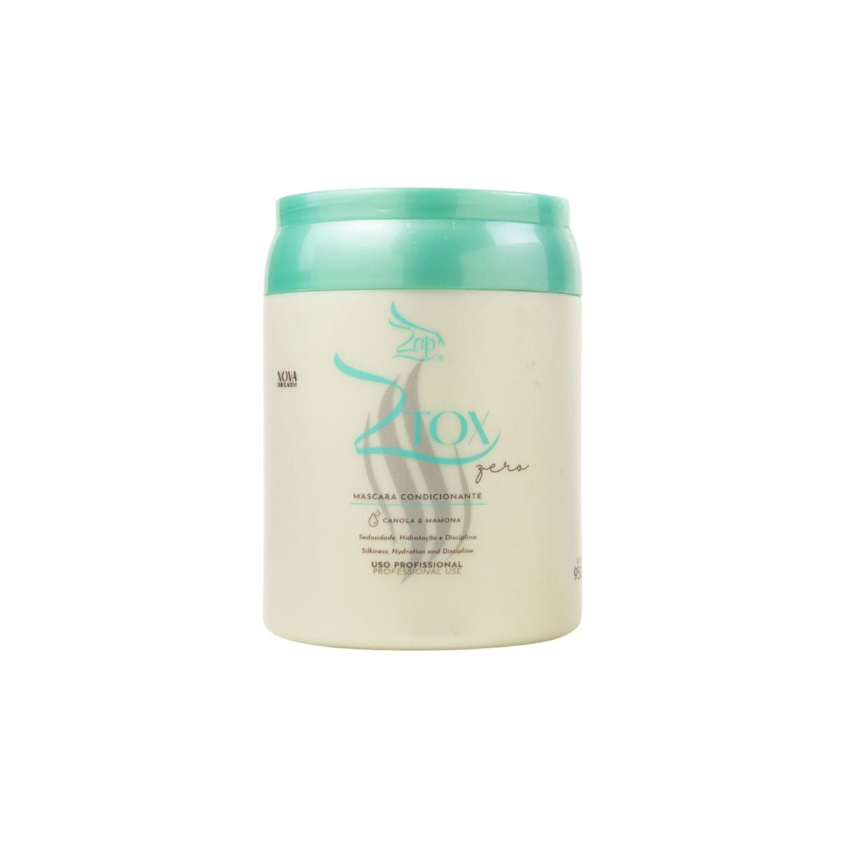 Botox Capilar Zap Ztox Zero Orgânico Canola e Mamona Condicionante 950 g