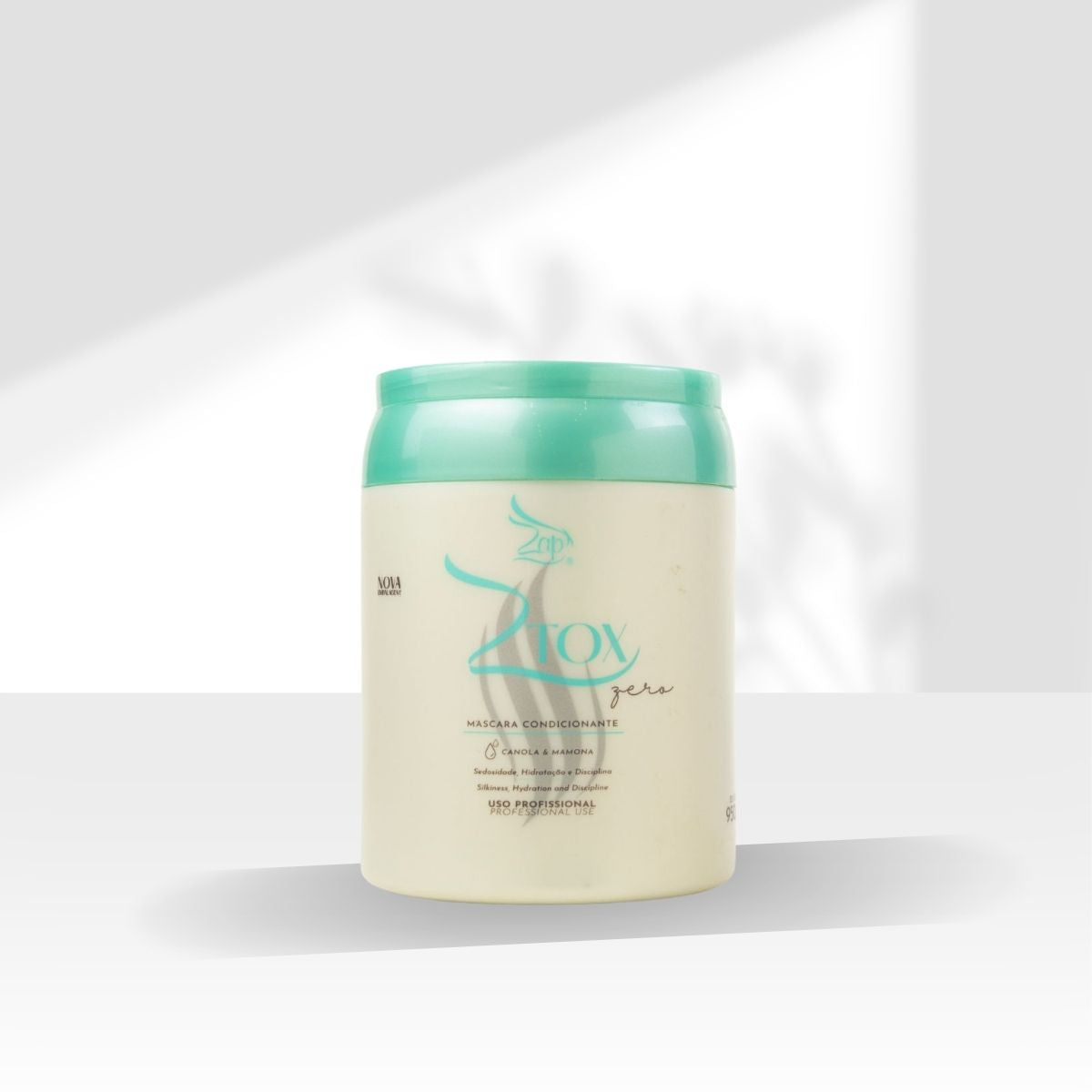 Botox Capilar Zap Ztox Zero Orgânico Canola e Mamona Condicionante 950 g