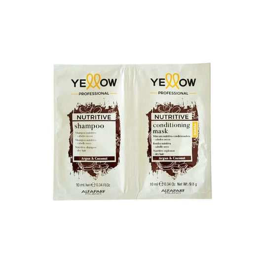 🎁 Brinde Yellow Sachê Nutritive Shampoo + Condicionador 10ml (100% off)